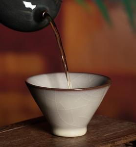 Longquan seladon desenli çay fincanı - Product Image 4