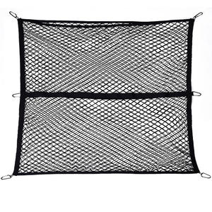 Red de carga de puerta trasera organizadora de malla de nailon altamente elástica y estirable para cama de camioneta - Product Image 5