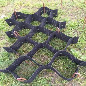 Lianxiang Géocellules en HDPE 100% vierge, flexibles, <span class=keywords><strong>de</strong></span> haute qualité, pour allées et parkings, <span class=keywords><strong>stabilisateur</strong></span> <span class=keywords><strong>de</strong></span> <span class=keywords><strong>gravier</strong></span> en nid d'abeille, fourniture directe usine, 5+ ans - Product Image 1