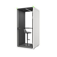 Cabines téléphoniques insonorisées, cabines acoustiques pour le travail de bureau, cabine de réunion