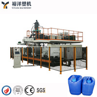 Máquina de Moldeo por Extrusión y Soplado Controlada por PLC Inteligente para la Fabricación de Barriles Químicos de 50L