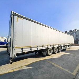 Rideau 3 axes Conception à dégagement rapide Véhicule Matériaux de construction/Alimentaire Multi SCEne Transport Rideau latéral Semi-remorque - Product Image 5
