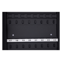 Billige Wand kombination Schloss Passwort wasserdicht schwarz 46 Key Safe Box Cabinet