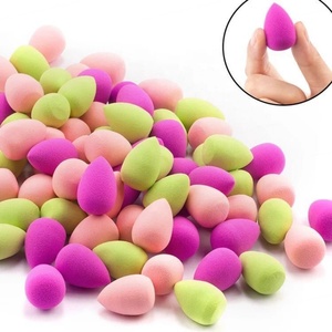 Mini éponge applicatrice pour fard à paupières, sans latex, en polyuréthane hydrophile, éponge douce pour estomper le fard à paupières, applicateur de maquillage personnalisé - Product Image 2