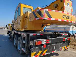 מנוף משאית QY25K5-1 25 טון משומש עם גובה מקסימלי של 40 מטר ו-90 °   מהירות סיבוב CE ISO GOST EPA (ארה' ב'י) מוסמך CCC - Product Image 5