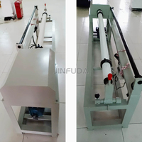 Machine de découpe manuelle rotative à couteau rond, largeur de travail 1520 mm, pour tubes en carton et papier