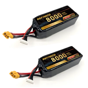 Batterie de drone à état solide haute densité énergétique DEFNOCO 6S 8000mAh 22.2V 100C pour aéronef DF1048145 Batterie 12000mAh pour - Product Image 2