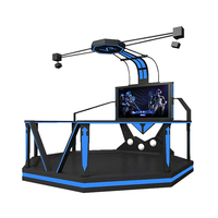 Parc d'attractions Multijoueur Réalité virtuelle VR Battle Space Walking Vr Tapis de course Simulateur de science-fiction