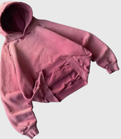 Sweat à capuche personnalisé pour homme OEM, 100% coton, 380-480 g/m², séchage rapide, respirant, logo brodé, vêtements streetwear