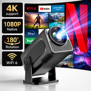 Mini proyector inteligente Hy-320, proyector portátil de cine en casa de 720P Hd para uso en interiores y exteriores - Product Image 4