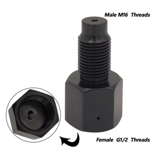 HPA Air Tool CO2 Adapter M16x1.5 G1/2-14 0.825"-14NGO Tank to 88g 90g Output Disposable Cartridge Customized OEM Support - Product Image 3