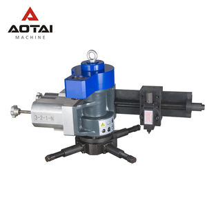 AYI-610 휴대용 내부 장착 공압 플랜지 경사 그루빙 직면 기계 - Product Image 2