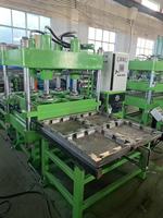 Machine pour la fabrication de revêtements de sol en caoutchouc / Machine pour la fabrication de carreaux en caoutchouc recyclé à partir de pneus / Machine à briques en caoutchouc