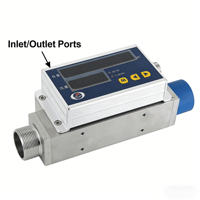 Débitmètre massique d'oxygène multi-plaques MF5200 Série 200-1000L/min pour applications industrielles et médicales, destiné aux équipements de production de gaz