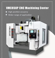 Machine de fraisage CNC de haute précision et robuste pour la découpe de métaux, la fabrication de moules et l'usinage industriel