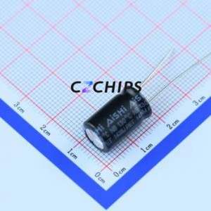 Condensador Electrolítico de Aluminio de Montaje Pasante ENB1VM331G16OT, D10xL16mm 330uF 20% 35V 800mA-100kHz - Product Image 1