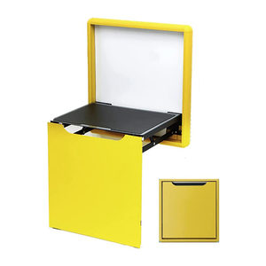 <span class=keywords><strong>Panca</strong></span> per scarpe da parete facile da installare sgabello pieghevole blu sedia da parete pieghevole salvaspazio - Product Image 5