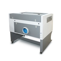 Machine de découpe et gravure laser CO2 mini 4060/570 économique 400x600mm haute précision avec système d'eau Ruida CNC AI pour contreplaqué/bois/MDF/caoutchouc/pierre