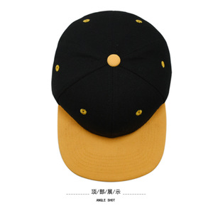 Unisex Maßgefertigte 6-Panel Sportliche Snapback-Kappen mit Handgestickten Schleifen-Patches Flacher Schirm Einfaches Logo für Erwachsene Hip-Hop - Product Image 4