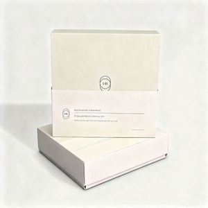 High-end Luxury Custom Color Logo Design Art Paper Eco-Friendly Cosmetic Skin Care Packaging <b>Folders</b> with Lid and Sponge Lining - Product Image 1