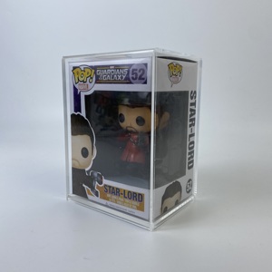 Boîtier en acrylique écologique personnalisé de 4 pouces, matériaux recyclés pour l'affichage de figurines en vinyle de bureau - Product Image 2