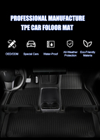 Voiture toutes saisons prix d'usine 3D TPE tapis de voiture TPE tapis de sol de voiture utiliser pour PRIUS 20 PRIUS 30