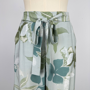 Nuovi Modelli Estivi di Tendenza in Europa e Stati Uniti: <span class=keywords><strong>Pantaloni</strong></span> Larghi da <span class=keywords><strong>Donna</strong></span> con Cintura, Casual e alla Moda - Product Image 3
