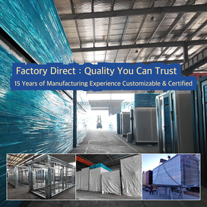 Maison conteneur modulaire mobile extérieure de 20 pieds et 40 pieds, préfabriquée, à deux étages, extensible, étanche et résistante aux tremblements de terre, type capsule/villa - Product Image 6