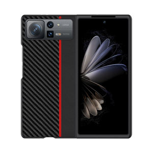 เคสขนาดใหญ่ทำจากคาร์บอนไฟเบอร์,เคสโทรศัพท์ป้องกันเวลาตกพับได้เนื้อบางพิเศษ2ทบสำหรับ <span class=keywords><strong>Xiaomi</strong></span> Mi Mix <span class=keywords><strong>Fold2</strong></span> 5G - Product Image 6