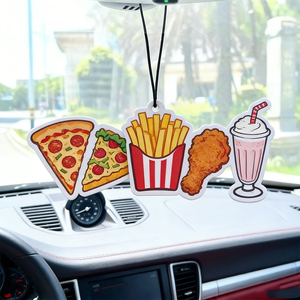 Désodorisant Suspendu pour <span class=keywords><strong>Voiture</strong></span> et Maison, Papier Parfumé Kawaii DIY, Bonne Odeur, Personnalisable, Vente Chaude - Product Image 3