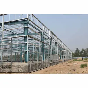 Vòm không gian khung prefab hội thảo kim loại nhà để xe cấu trúc dầm cong thép xây dựng lưu trữ barns cho bán