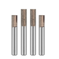 Top vente multi-usage diamant fritté CNC gravure peu outil de sculpture de haute précision pour granit Relief fin fraise