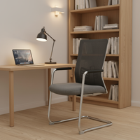 Chaise de bureau exécutive à dossier haut réglable en maille, avec accoudoirs ajustables, design moderne – Chaise d'ordinateur durable, vente en gros usine