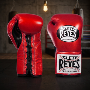 Gants de boxe professionnels Cleto Reys en cuir de vachette de haute qualité, personnalisables, respirants et anti-humidité - Product Image 2