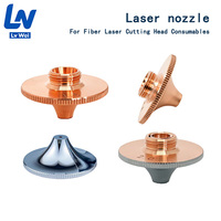 Buse de découpe laser à fibre optique LvWei, double/simple couche, haute vitesse, 5000W, compatible WSX Precitec HANS, 1064nm, pièces pour équipement de découpe et de soudage