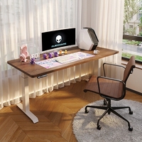 Pieds de table électrique à double moteur pour bureau assis-debout, réglables en hauteur, installation rapide