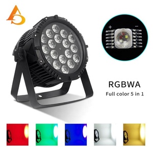 Venta Caliente: Foco LED Par de 18 Piezas y 15 Watts, RGBWA 5 en 1, Resistente al Agua, para Escenarios - Product Image 6