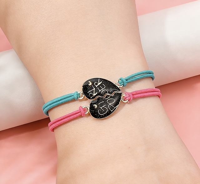 Temperature Sensitive Color Changing bracelet with magnet for Kids, Mood Jewelry,Children's Day Gift