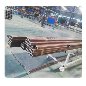 Personalizzato personalizzato grano di legno di alta qualità in fibra di vetro Pultruded FRP tubo - Product Image 3