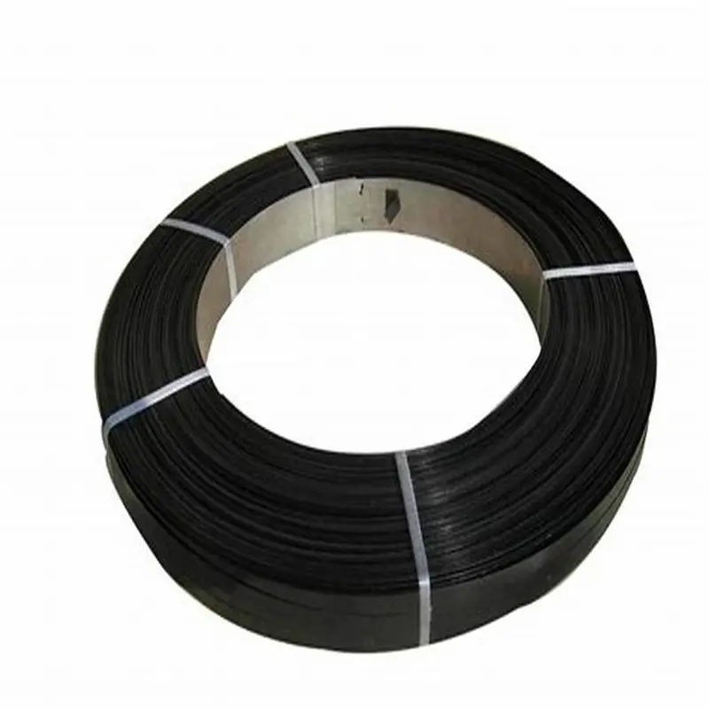 16Mm 19Mm 32Mm Black Metal Pakket Staal Verpakking Strapping Band Metalen Bandjes Voor Verpakking Wax Band Tape rolls