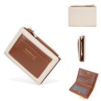 Dompet Baellerry Terbaru Berkualitas Tinggi Warna-Warni Multi-Slot Kartu Dompet Koin Resleting