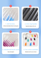 Brosses interdentaires en forme de I en gros, design push-pull, nettoyeur portable pour les espaces interdentaires, pour le soin des gencives, fournitures de nettoyage buccal quotidien