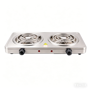 Cuisinière électrique à double brûleur personnalisable YQ-200B-4S, température réglable, appareil de cuisine domestique, vente en gros d'usine - Product Image 1