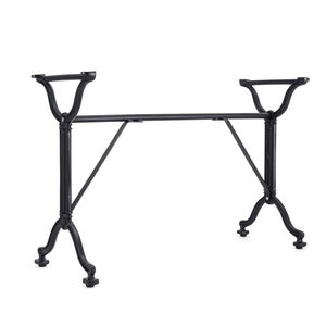 Pieds de <span class=keywords><strong>table</strong></span> rétro Lifepursue pour siège double, pieds en <span class=keywords><strong>fonte</strong></span> stables - Product Image 1