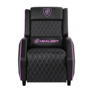VANBOW HT-1016 Purple Custom PU Leather Extreme Gaming Sofa <strong>Chair</strong> USA - Product Image 2