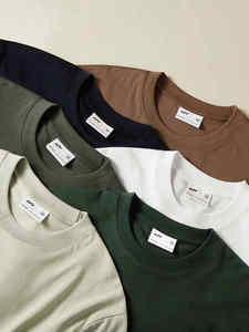 เสื้อยืดสำหรับผู้ชายเสื้อท่อนบนผ้าฝ้าย100% ลายกราฟิกโลโก้ออกแบบได้ตามที่ต้องการน้ำหนักมาก - Product Image 3