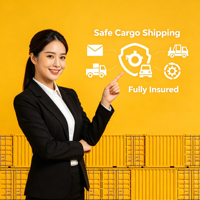 Expédition de Chine vers les États-Unis DDP porte-à-porte via Top10 Freight Forwarder LCL+Express pour Amazon FBA, service logistique complet (15-25 jours)