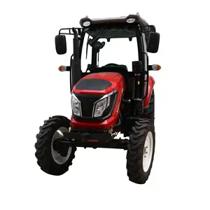 Doppelgang-ZIP 4x4 chinesische Weifang-Fabrik Import bester Preis 50 PS Yunnei Motor Traktoren für Landwirtschaft mit Rollstange
