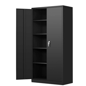 Classeur en métal de gros Meubles de bureau d'affaires Armoire de rangement en acier - Product Image 1