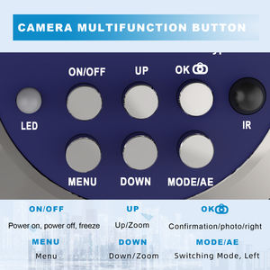 <span class=keywords><strong>Microscope</strong></span> numérique YIZHAN 4K 48MP avec grossissement 215x Enregistreur vidéo 1080P 60fps Lumière annulaire LED réglable pour test PCB - Product Image 2